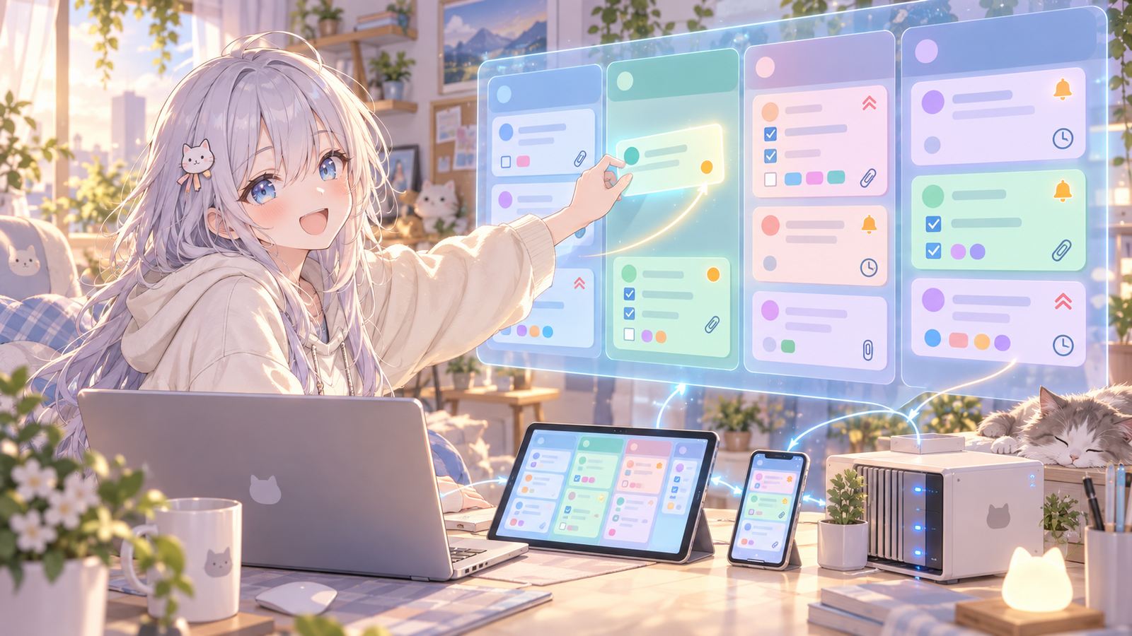 Kanban：自托管的个人计划与待办看板